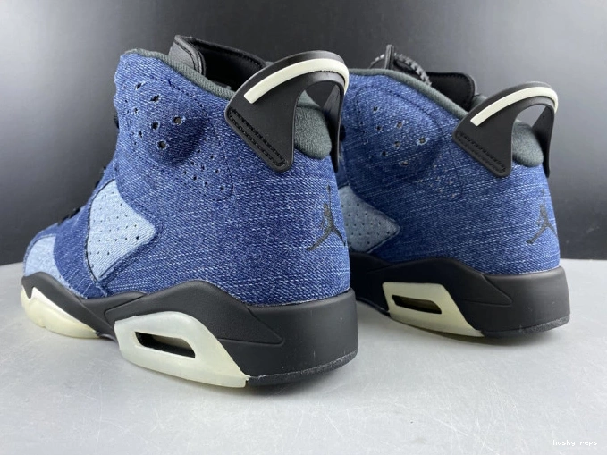 Rep Husky 6 Washed Denim CT5350-401 Jordan Air 0815